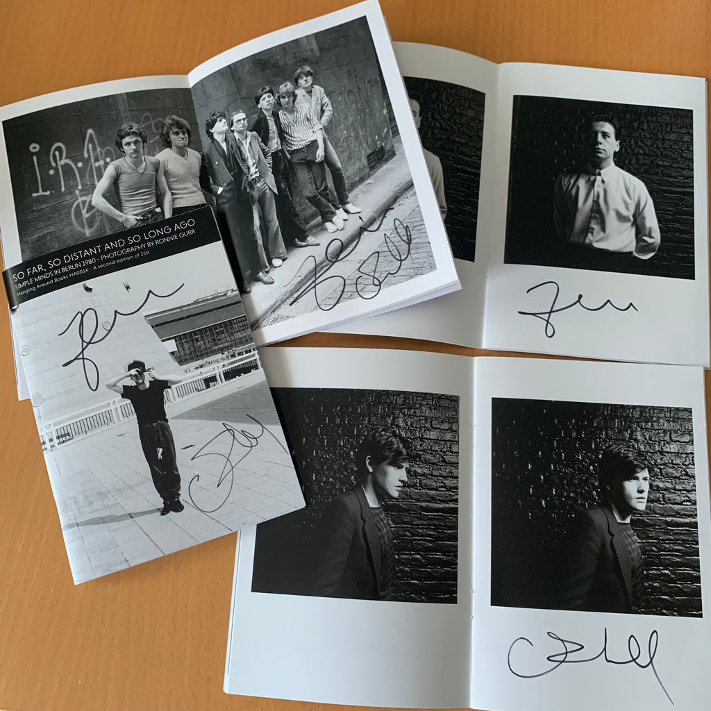 SIMPLE MINDS TRILOGY - SIGNED COPIES - 3 FOR £50+P&P