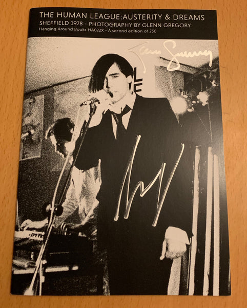 HUMAN LEAGUE BOOK - SIGNED BY GLENN GREGORY AND MARTYN WARE