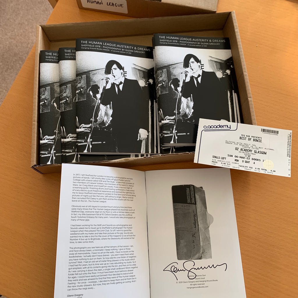 SIGNED COPIES - THE HUMAN LEAGUE : AUSTERITY & DREAMS