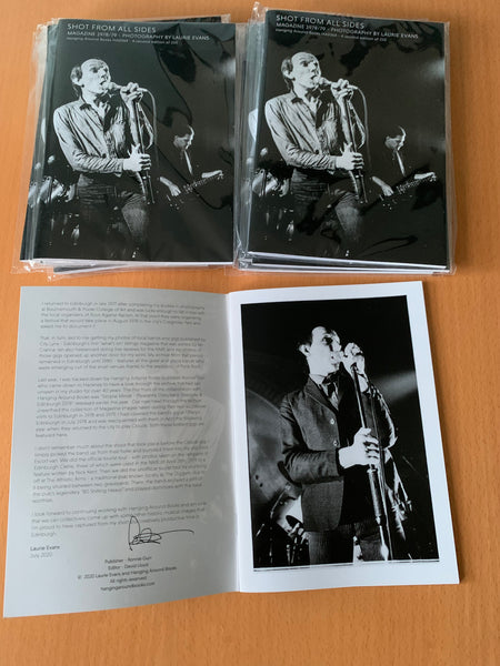 SIGNED COPIES - SHOT FROM ALL SIDES : MAGAZINE 1978/79