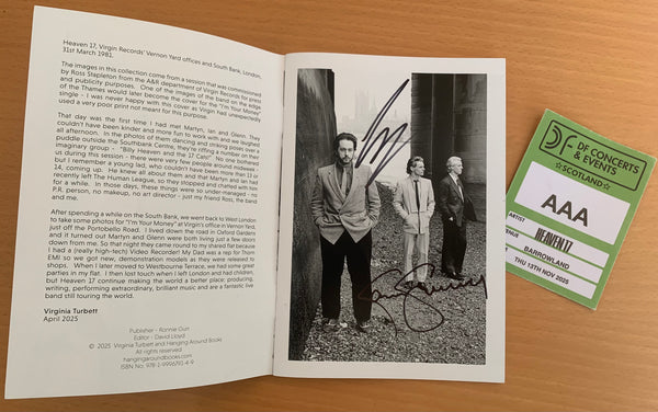 HEAVEN 17 - THE ONLY GAME IN TOWN - SIGNED BY GLENN GREGORY AND MARTYN WARE