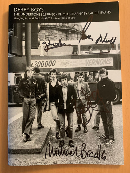 SIGNED COPIES - DERRY BOYS - THE UNDERTONES 1979/80