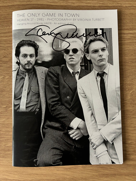 HEAVEN 17 - THE ONLY GAME IN TOWN - SIGNED BY GLENN GREGORY