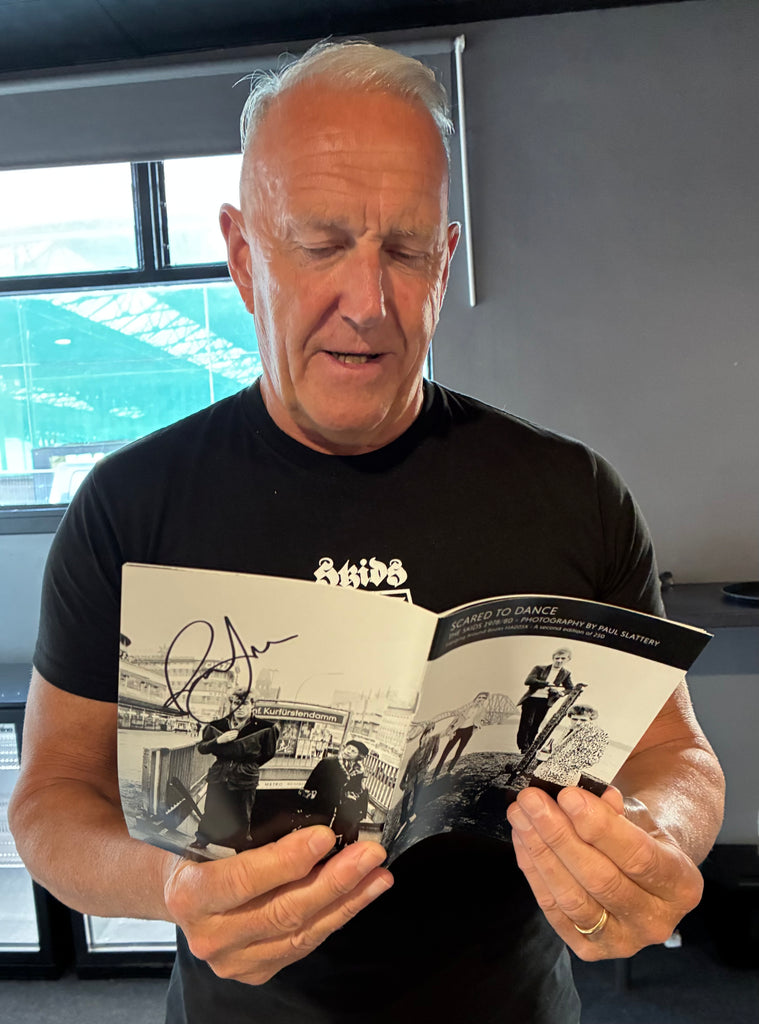 SIGNED COPIES - SCARED TO DANCE - THE SKIDS 1978-80