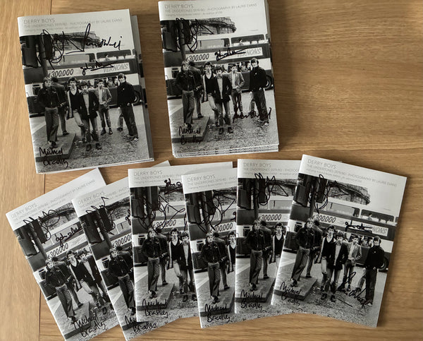 SIGNED COPIES - DERRY BOYS - THE UNDERTONES 1979/80