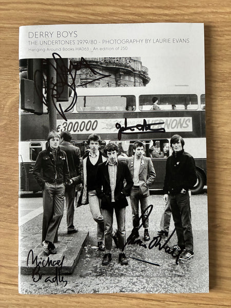SIGNED COPIES - DERRY BOYS - THE UNDERTONES 1979/80