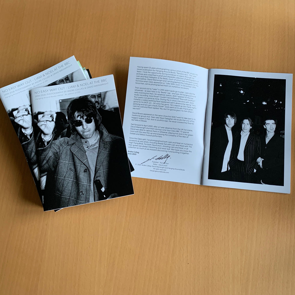 SIGNED COPIES - NO EASY WAY OUT : LIAM & NOEL AT THE BBC 1994-2018